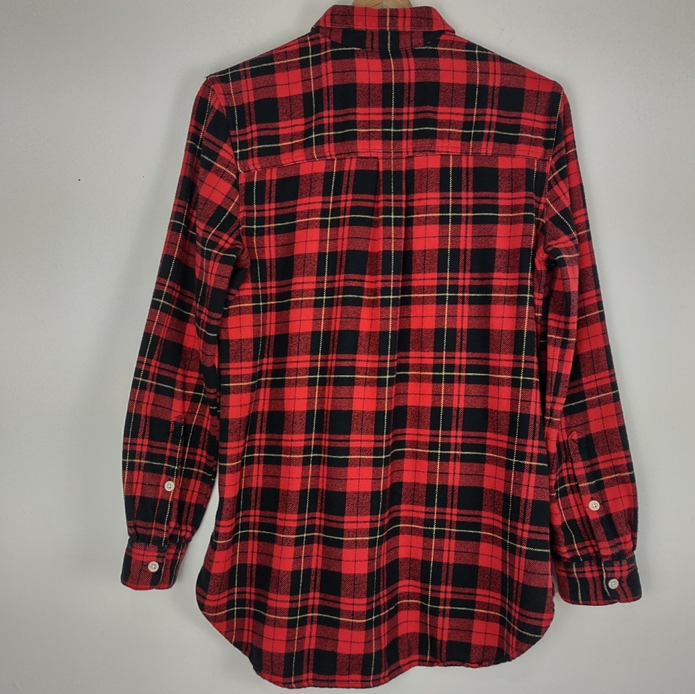 Madewell Classic Ex-Boyfriend Flannel Shirt In Kirtling Plaid - Picture 5 of 16